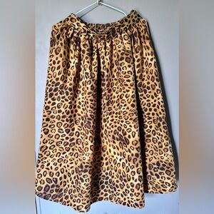 Jones New York Animal Print Midi Skirt